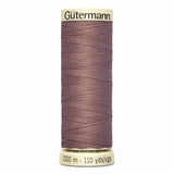 Fil Taupe foncé 100m - Tout usage -100% Polyester - Gutermann 4100537