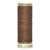 Fil Brun liège 100m - Tout usage -100% Polyester - Gutermann