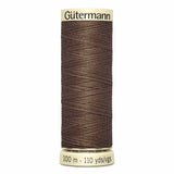 Fil Brun cacao 100m - Tout usage -100% Polyester - Gutermann  4100551