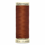 Fil Brun érable 100m - Tout usage -100% Polyester - Gutermann 4100566