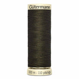 Fil Brun chataine 100m - Tout usage -100% Polyester -  4100579