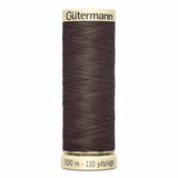 Fil Brun 100m - Tout usage -100% Polyester - Gutermann 4100582