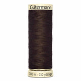 Fil Brun espresso 100m - Tout usage -100% Polyester - Gutermann  4100587