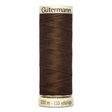 Fil Brun grain de café 100m - Tout usage -100% Polyester - Gutermann  4100589