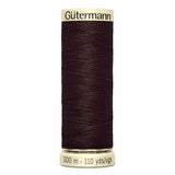 Fil Brun noix 100m - Tout usage -100% Polyester - Gutermann 4100594