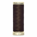 Brun chestnut 100m - Tout usage -100% Polyester - Gutermann - 4100595