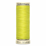 Fil Vert lime 100m - Tout usage -100% Polyester - Gutermann 4100712