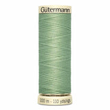 Fil Vert fève de lima 100m - Tout usage -100% Polyester - Gutermann 4100725