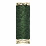 Fil Vert sauge foncé 100m - Tout usage -100% Polyester - Gutermann  4100764