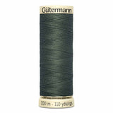 Fil Vert kaki 100m - Tout usage -100% Polyester - Gutermann 4100766