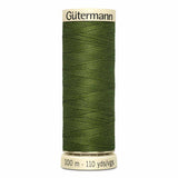 Fil Vert olive 100m - Tout usage -100% Polyester - Gutermann  4100780