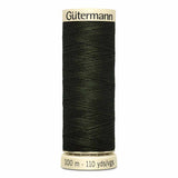Fil Vert feuillage persistant 100m - Tout usage -100% Polyester - Gutermann
