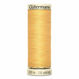 Fil Jaune vieil or 100m - Tout usage -100% Polyester - Gutermann 4100827