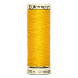 Fil Jaune verge d'or 100m - Tout usage -100% Polyester - Gutermann 4100850