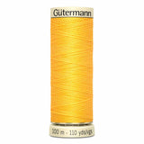 Fil Jaune safran 100m - Tout usage -100% Polyester - Gutermann 4100855