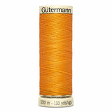 Fil Jaune orange automne d'or 100m - Tout usage -100% Polyester - Gutermann 4100862