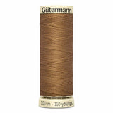 Fil Brun pierre d'or 100m - Tout usage -100% Polyester - Gutermann 4100875