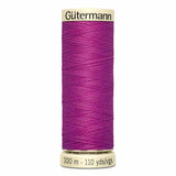 Fil Mauve laurier 100m - Tout usage -100% Polyester - Gutermann - 4100936
