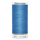 Fil Bleu givré  250m - Tout usage -100% Polyester - Gutermann - 4250212