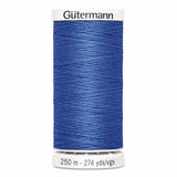 Fil Bleu wedgewood 250m - Tout usage -100% Polyester - Gutermann - 4250218