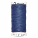 Fil Gris Bleu pierre 250m - Tout usage -100% Polyester - Gutermann - 4250236