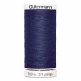 Fil Gris Bleu foncé 250m - Tout usage -100% Polyester - Gutermann 4250239