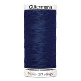 Fil Bleu nautique 250m - Tout usage -100% Polyester - Gutermann 4250275