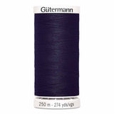 Fil Minuit bleu marine 250m - Tout usage -100% Polyester - Gutermann
