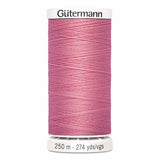 Fil Rose gomme balloune 250m - Tout usage -100% Polyester - Gutermann  4250321