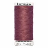 Fil Rose foncé 250m - Tout usage -100% Polyester - Gutermann