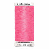 Fil Rose fraise 250m - Tout usage -100% Polyester - Gutermann - 4250335