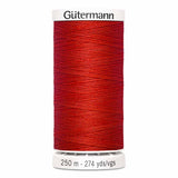 Fil Rouge flamme 250m - Tout usage -100% Polyester - Gutermann  4250405