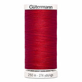 Fil Rouge scarlet 250m - Tout usage -100% Polyester - Gutermann - 4250410