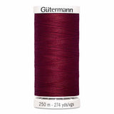Fil Rouge bordeaux 250m - Tout usage -100% Polyester - Gutermann 4250440