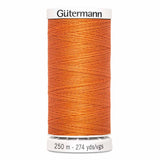 Fil Orange apricot 250m - Tout usage -100% Polyester - Gutermann 4250460