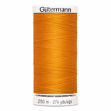 Fil Jaune orange tangerine 250m - Tout usage -100% Polyester - Gutermann  4250462