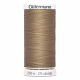 Fil Beige fauve 250m - Tout usage -100% Polyester - Gutermann 4250536