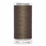 Fil Brun chocolat  250m - Tout usage -100% Polyester - Gutermann - 4250551