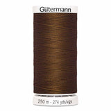 Fil Brun Cannelle  250m - Tout usage -100% Polyester - Gutermann - 4250554