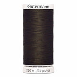 Fil Brun expresso 250m - Tout usage -100% Polyester - Gutermann