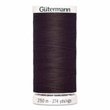 Fil Brun seal 250m - Tout usage -100% Polyester - Gutermann  4250593