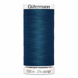 Fil Bleu vert paon 250m - Tout usage -100% Polyester - Gutermann 4250640