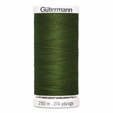 Fil Vert olive 250m - Tout usage -100% Polyester - Gutermann  4250780