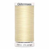Fil Beige papillon 250m - Tout usage -100% Polyester - Gutermann 4250803