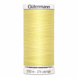 Fil Blanc crème 250m - Tout usage -100% Polyester - Gutermann - 4250805