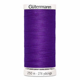 Fil Mauve hortensia  250m - Tout usage -100% Polyester - Gutermann 4250928