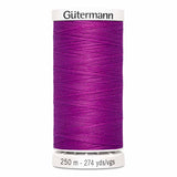 Fil Mauve laurier 250m - Tout usage -100% Polyester - Gutermann 4250936