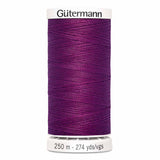 Fil Prune 250m - Tout usage -100% Polyester - Gutermann - 4250940