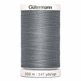 Fil Gris ardoise 500m - Tout usage -100% Polyester - Gutermann - 4500110