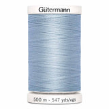 Fil Bleu aube  500m - Tout usage -100% Polyester - Gutermann - 4500220